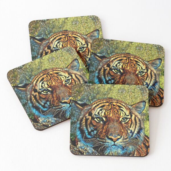 Item preview, Malayan Tiger  designed and sold by Sharon the Zoo Lady Photography .