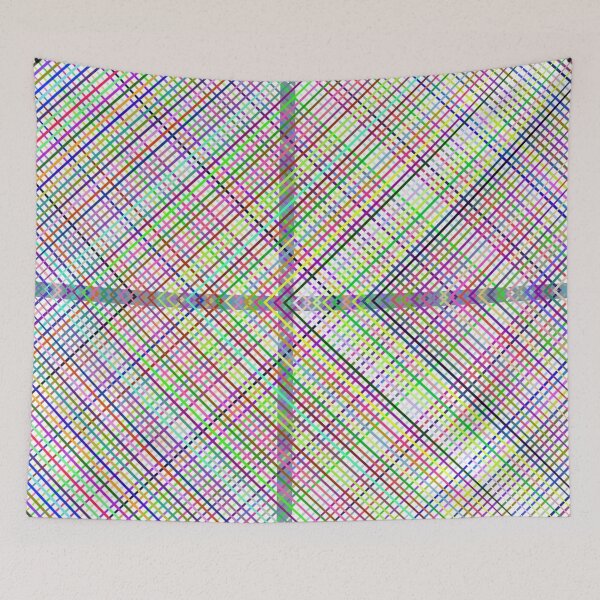 Item preview, Intersecting colored lines designed and sold by Bukhisz.