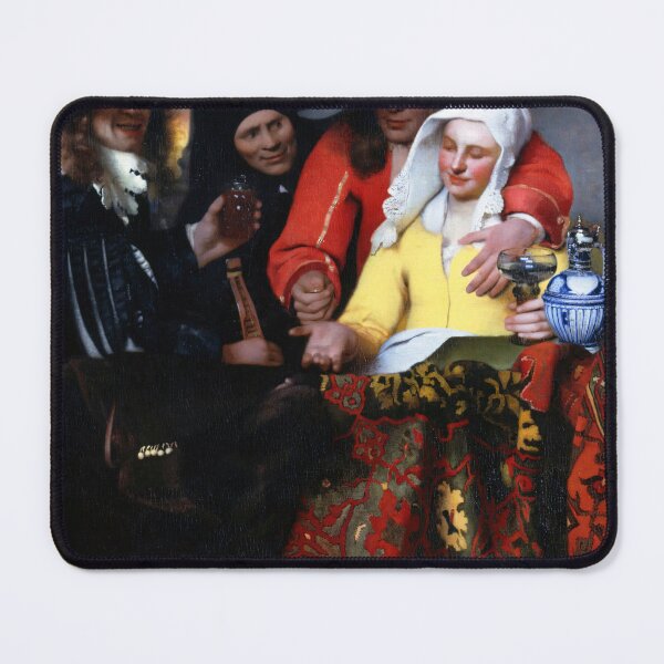 Item preview, johannes vermeer famous painting designed and sold by marti-oryo.