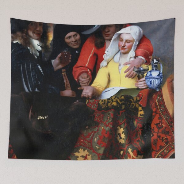 Item preview, johannes vermeer famous painting designed and sold by marti-oryo.