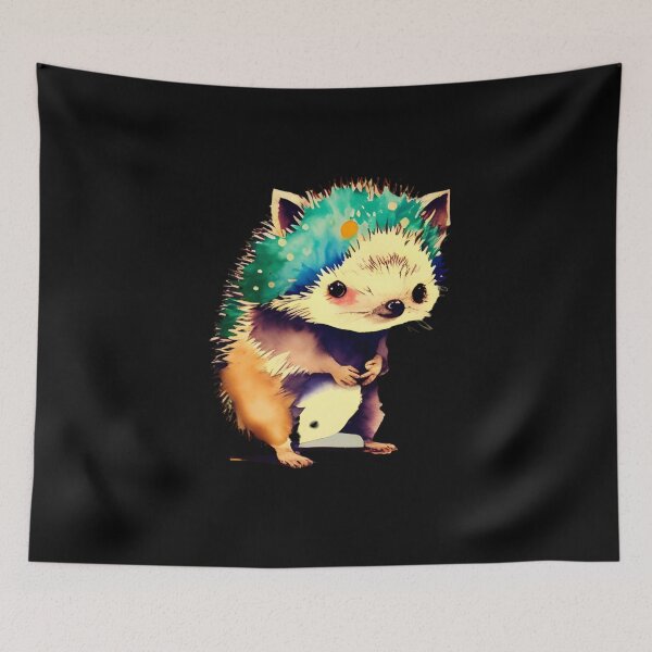 Item preview, Hedgehog Watercolour designed and sold by PetSafari.