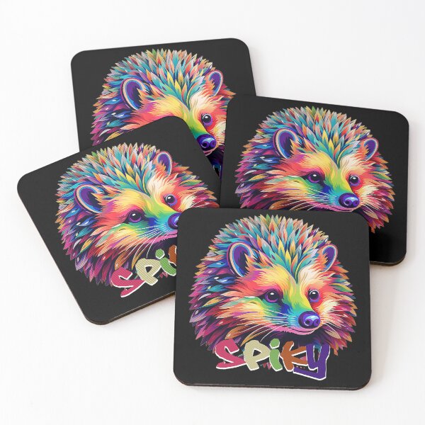 Item preview, Neon Hedgehog designed and sold by SideSignal.