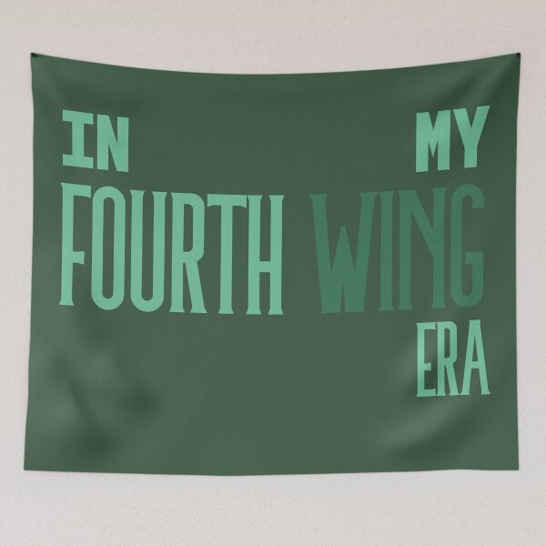 Item preview, In My Fourth Wing Era Green designed and sold by TheFantazyForge.