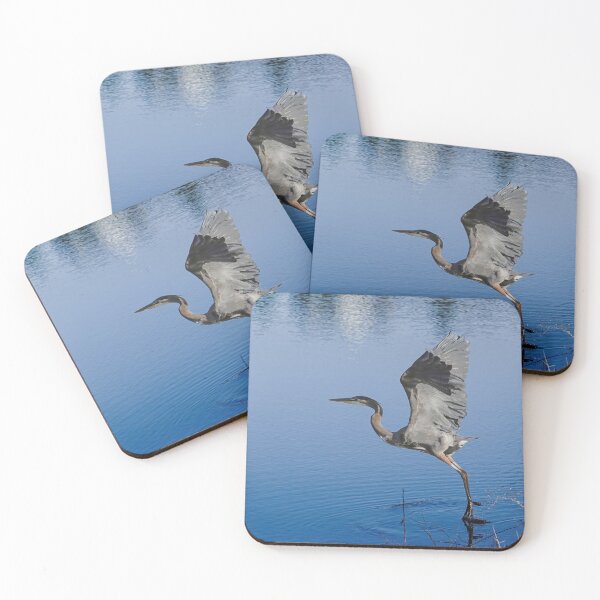 Item preview, Great Blue Heron in Flight designed and sold by myhuskymax.