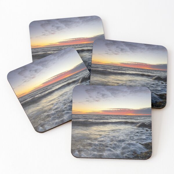 Item preview, Sunset on the Rocks in the Baltic Sea designed and sold by Kasia Design.
