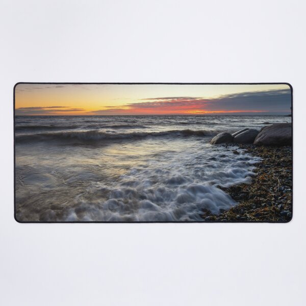 Item preview, Sunset on the Rocks in the Baltic Sea designed and sold by Kasia Design.