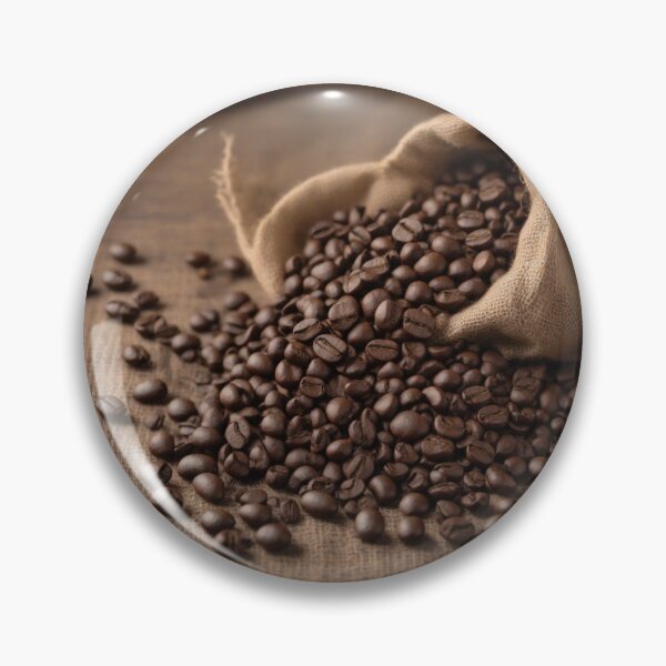 Item preview, Rich, aromatic coffee beans in a rustic burlap sack designed and sold by Sadia  Jannat.