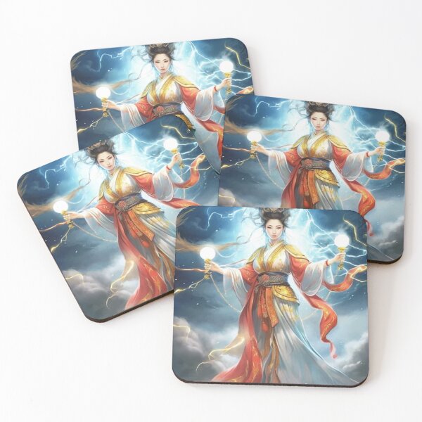 Item preview, Dianmu - the Goddess of Lightning designed and sold by Bring Back Culture.
