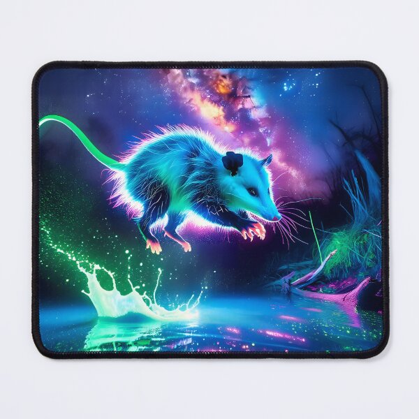 Item preview, Blacklight Style Possum Luminous Leap designed and sold by Matt's Artificial Nature.