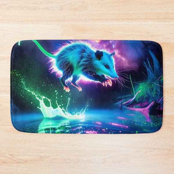Item preview, Blacklight Style Possum Luminous Leap designed and sold by Matt's Artificial Nature.