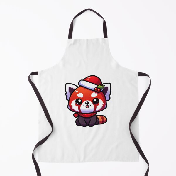 Item preview, Red panda santa designed and sold by Wxjtecki.