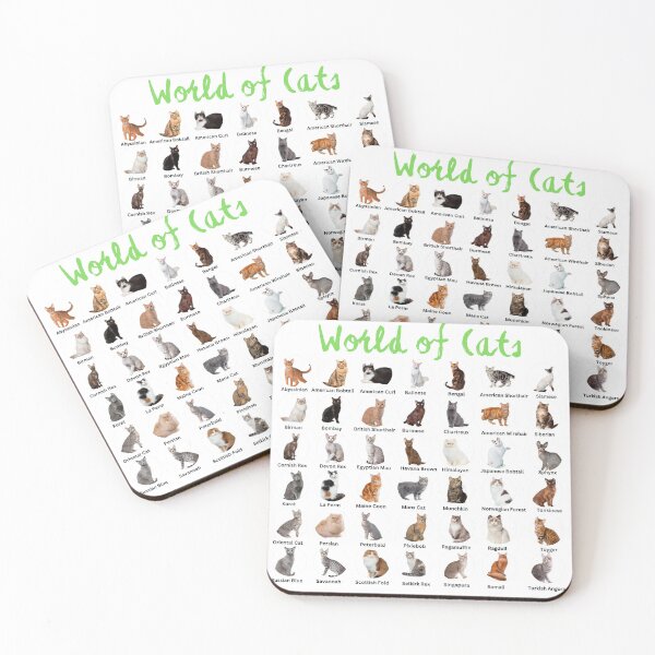 Item preview, World Cat Breeds designed and sold by Myōhō Print Co..