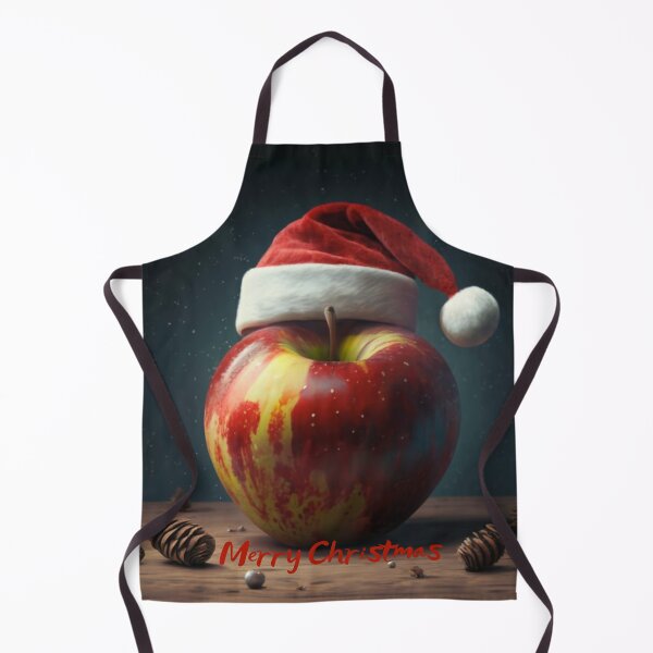 Item preview, Merry Christmas With a Healthy Apple, Christmas Gifts designed and sold by DZIERANA.