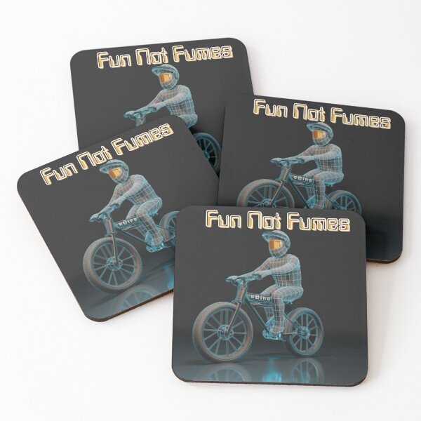 Item preview, (Fun Not Fumes) Pedal Power Graphics (GFX) designed and sold by PedalPowerGFX.