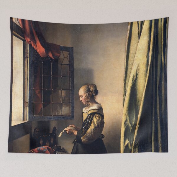 Item preview, johannes vermeer famous painting designed and sold by marti-oryo.