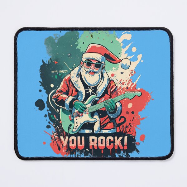 Item preview, You Rock! Santa Claus is the rockstar of Christmas designed and sold by emaga.