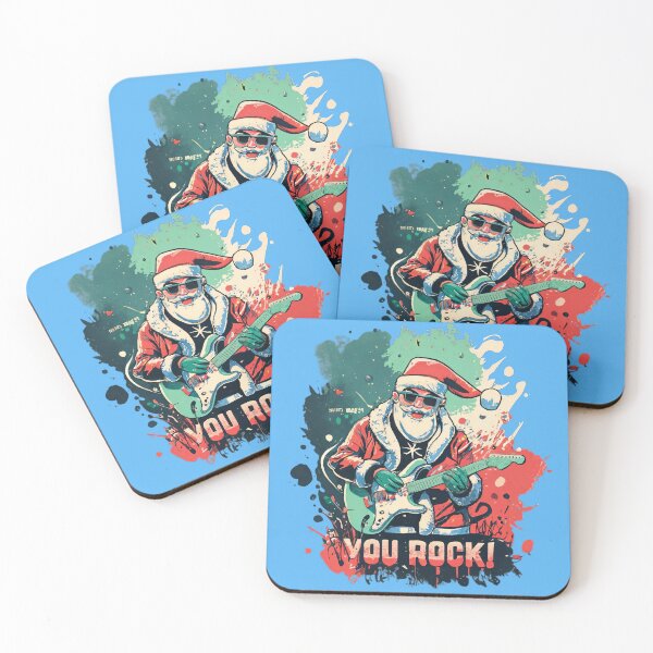 Item preview, You Rock! Santa Claus is the rockstar of Christmas designed and sold by emaga.