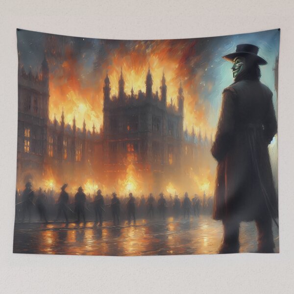 Item preview, Guy Fawkes Wins - Gunpowder Plot designed and sold by ClassicRetroism.