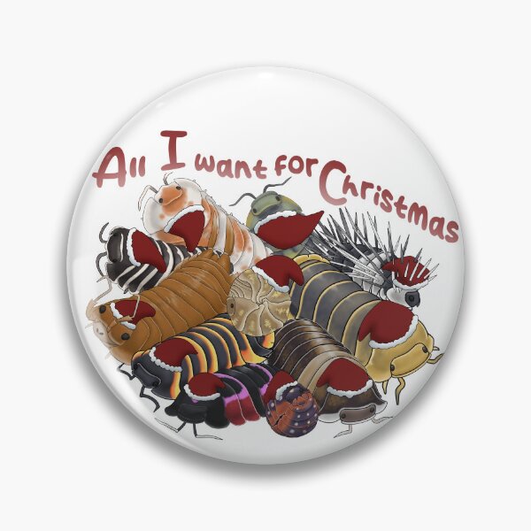 Item preview, All I want for Christmas (with hats) designed and sold by Pods-n-Pugs.