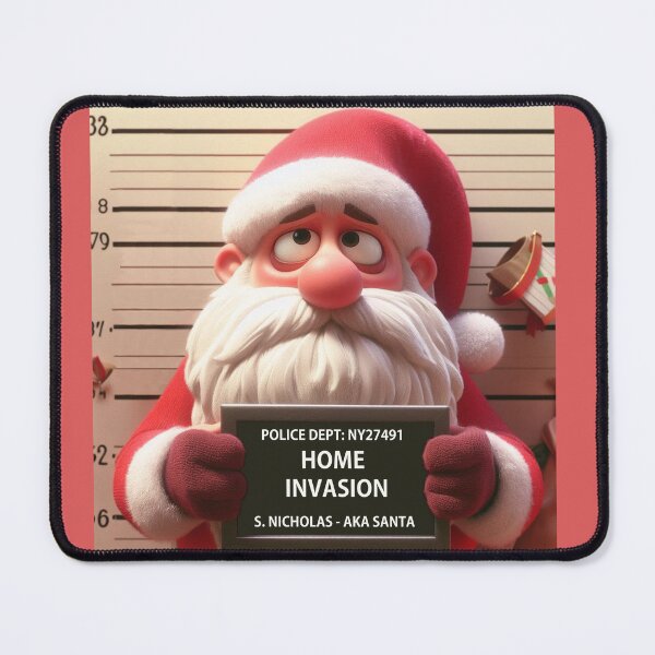 Item preview, Modern day life - No one is Safe even Santa designed and sold by jamdoodle.