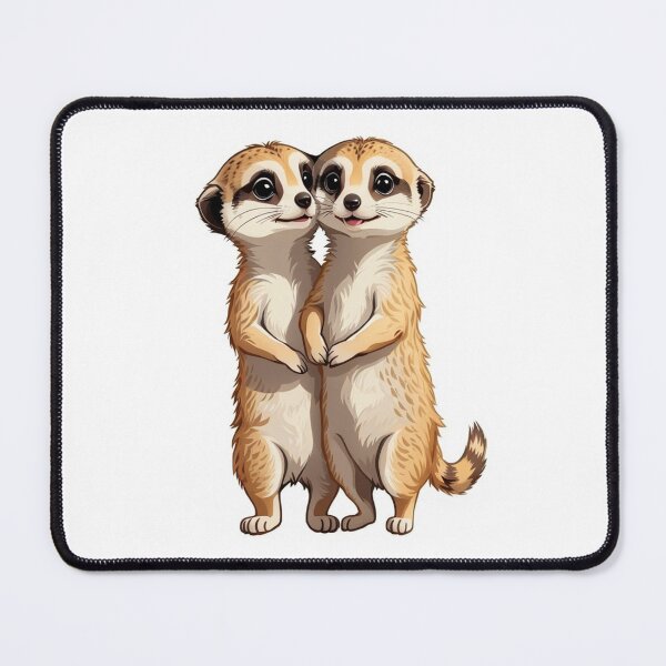 Item preview, Loving Meerkat Couple designed and sold by LabZoidd.