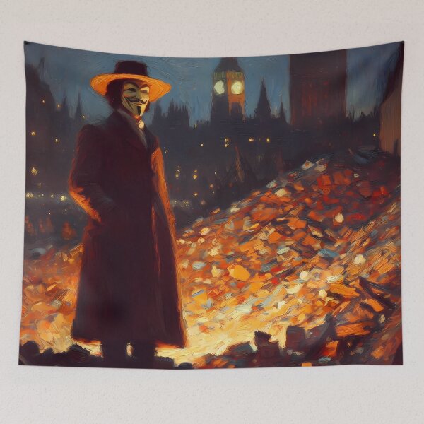 Item preview, Guy Fawkes Wins - Gunpowder Plot designed and sold by ClassicRetroism.