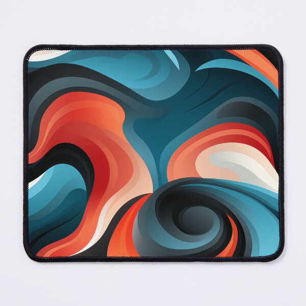 Item preview, Volcanic Abstract Swirl | Modern Aesthetic | Contemporary designed and sold by Qoupy.