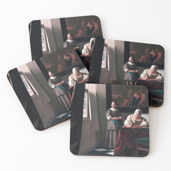 Item preview, johannes vermeer famous painting designed and sold by marti-oryo.