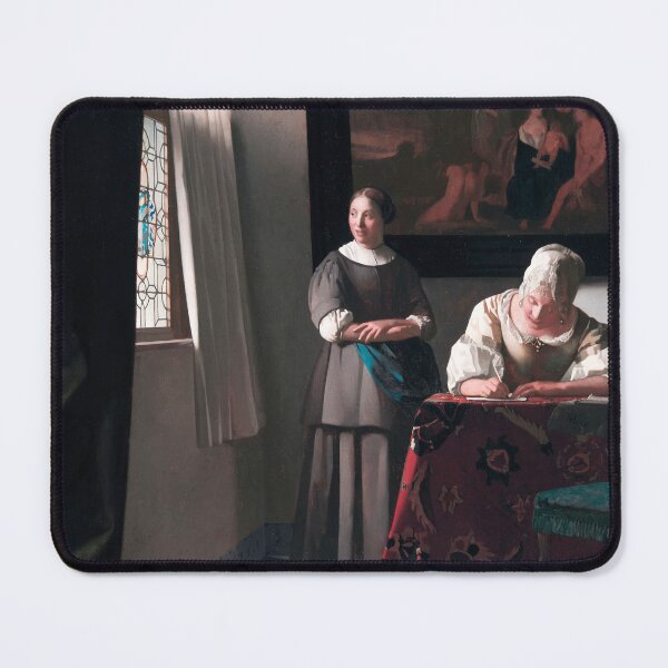 Item preview, johannes vermeer famous painting designed and sold by marti-oryo.