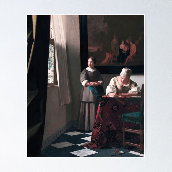 Item preview, johannes vermeer famous painting designed and sold by marti-oryo.