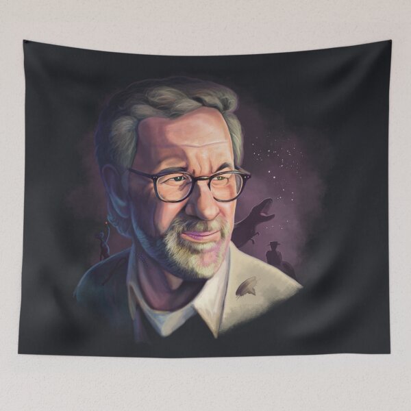 Item preview, Steven Spielberg Painting designed and sold by AK-Hevonen.