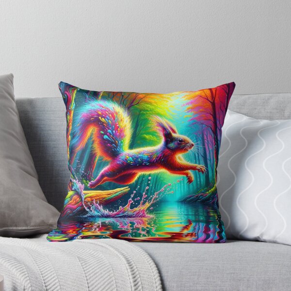 Item preview, Psychedelic Squirrel Leap designed and sold by Matt's Artificial Nature.