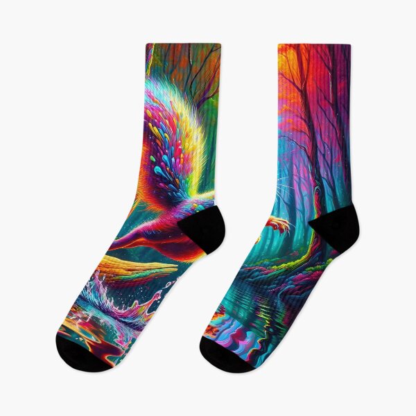 Item preview, Psychedelic Squirrel Leap designed and sold by Matt's Artificial Nature.