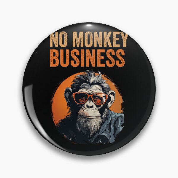 Item preview, Gangster No Monkey Business Money Funny designed and sold by rynnzz.