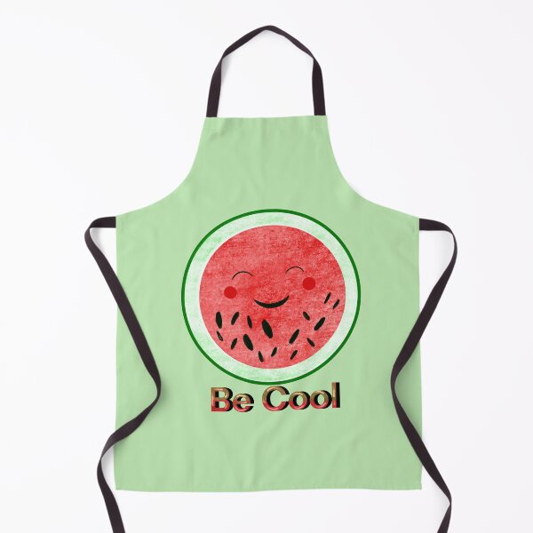 Item preview, Be Cool Round Cut Watermelon kawaii designed and sold by altairaleon.