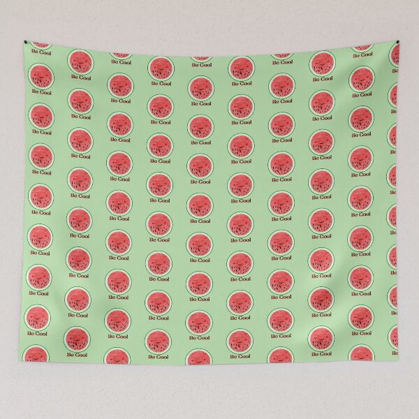 Item preview, Be Cool Round Cut Watermelon kawaii  designed and sold by altairaleon.