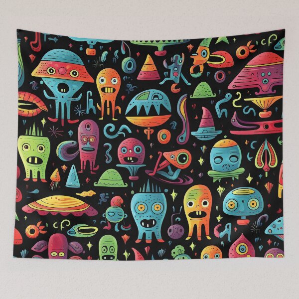 Item preview, Alien Invasion  designed and sold by Myra365Art.