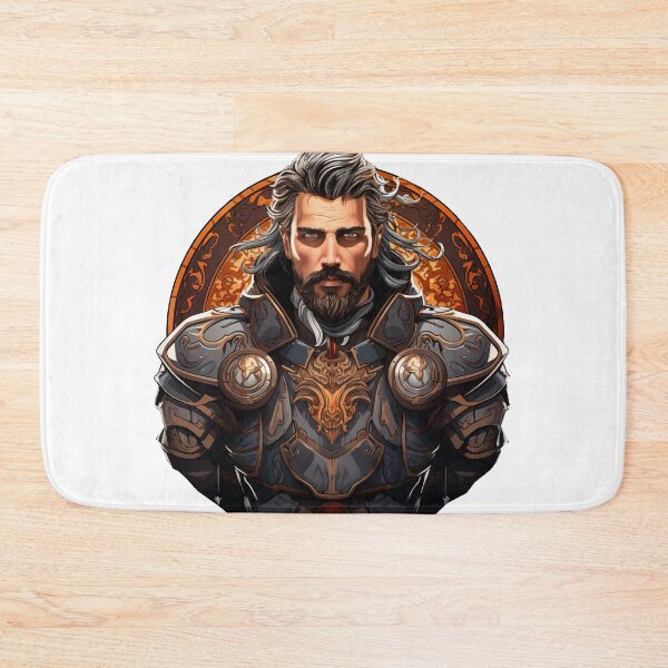 Item preview, Portrait of a medieval officer seeking Honor designed and sold by Trono-de-Metal.