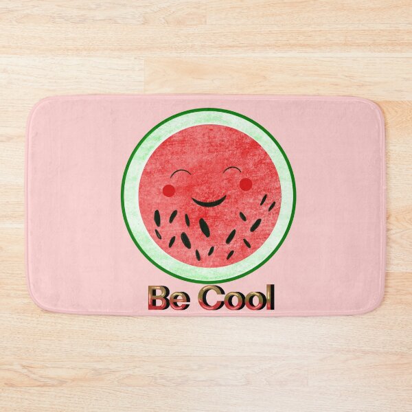 Item preview, Be Cool Round Cut Watermelon kawaii  designed and sold by altairaleon.