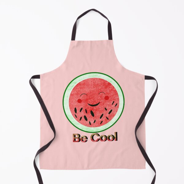 Item preview, Be Cool Round Cut Watermelon kawaii designed and sold by altairaleon.