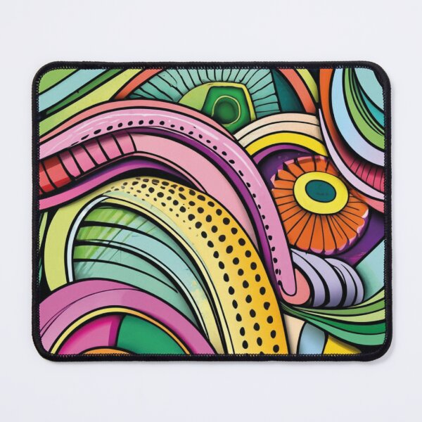 Item preview, Artistic snake pattern in pop art style designed and sold by LuckyFamily.