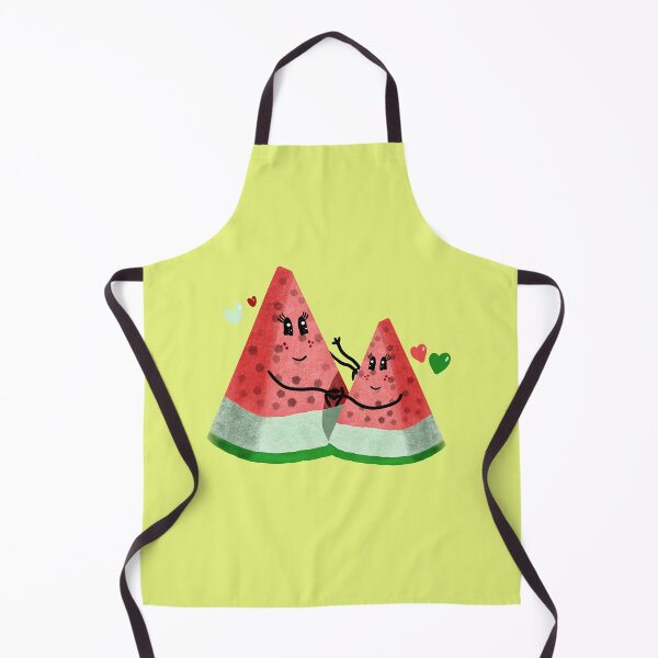 Item preview, Watermelon kawaii couple designed and sold by altairaleon.