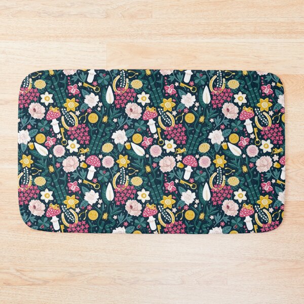 Item preview, Good Luck Garden | Navy designed and sold by makemerriness.