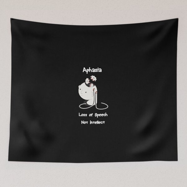 Item preview, Aphasia Loss of Speech Not Intellect for Aphasia Warrior designed and sold by VibeOasis.