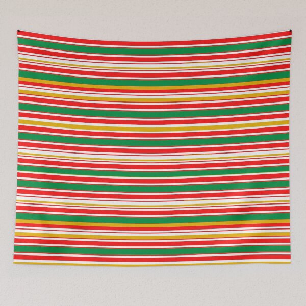 Item preview, Fun and Festive Retro Striped Print designed and sold by WillowandTees.