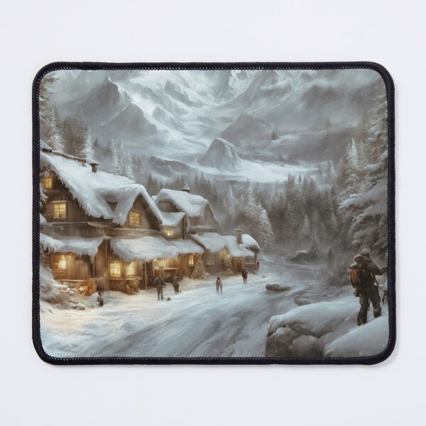 Item preview, Winter Village2 estampado por todas partes designed and sold by FabFreakShop.