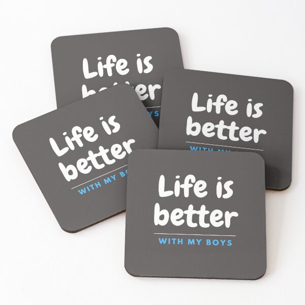 Item preview, Life is Better with my boys designed and sold by Tempus Aura.