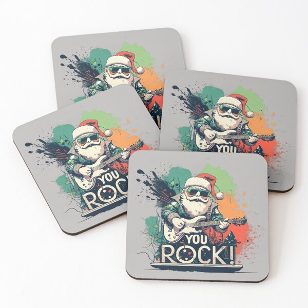 Item preview, You Rock! Santa Claus is the rockstar of Christmas designed and sold by emaga.