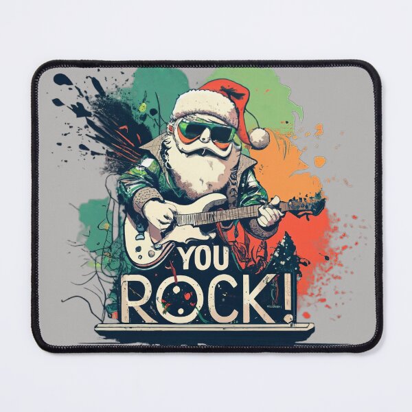 Item preview, You Rock! Santa Claus is the rockstar of Christmas designed and sold by emaga.