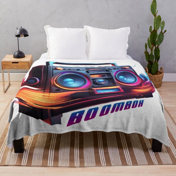 Item preview, Cassette recorder with sound waves BoomBox designed and sold by Salimgor Hangaround Music.